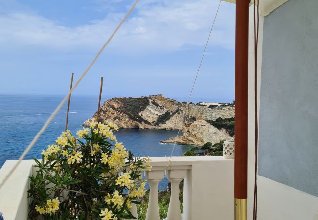 Affitto per camere a Ponza - b&b Casa d'aMare  - matrimoniale con terrazzo vist