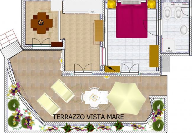 Appartement à Ponza - Turistcasa - Scotti 26 -