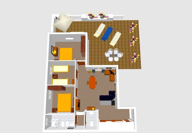 Appartement à Ponza - Turistcasa - Casa Pantaleone -